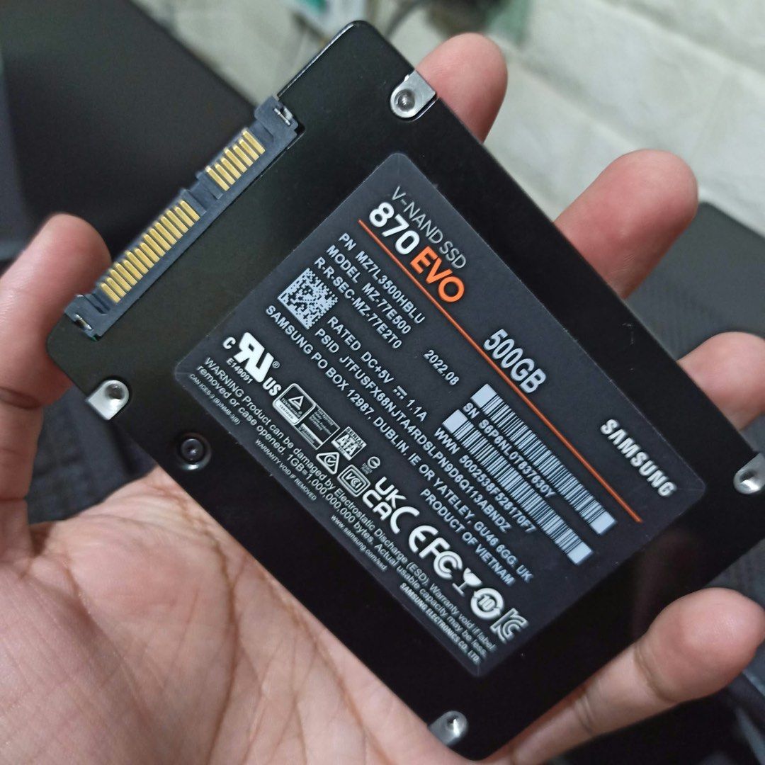SSD Samsung evo 512gb (Category: Printers, Scanners & Copiers) located in Las Pinas. Submitted by gentlelion.b1e53b (Listing ID 1469831751, Image 1). Description: 85- 1800 89 -1900 100- 2600.