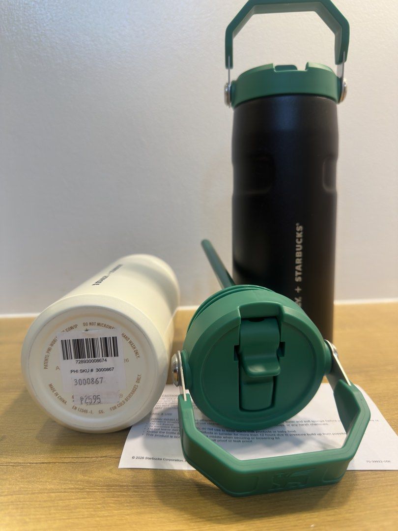 STARBUCKS X STANLEY 16oz (Category: Water Bottles & Tumblers) located in Manila. Submitted by sniffandsmell (Listing ID 1469766194, Image 2). Description: Starbuck X Stanley 16oz Below srp only 📍MNL.