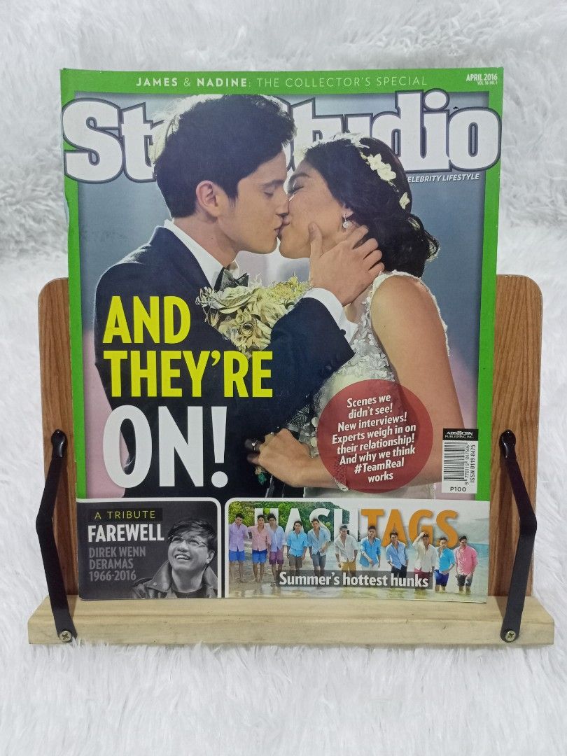 Star Magazine Design StarStudio Magazine April 2016 James and Nadine, Hobbies & Lifestyle ...