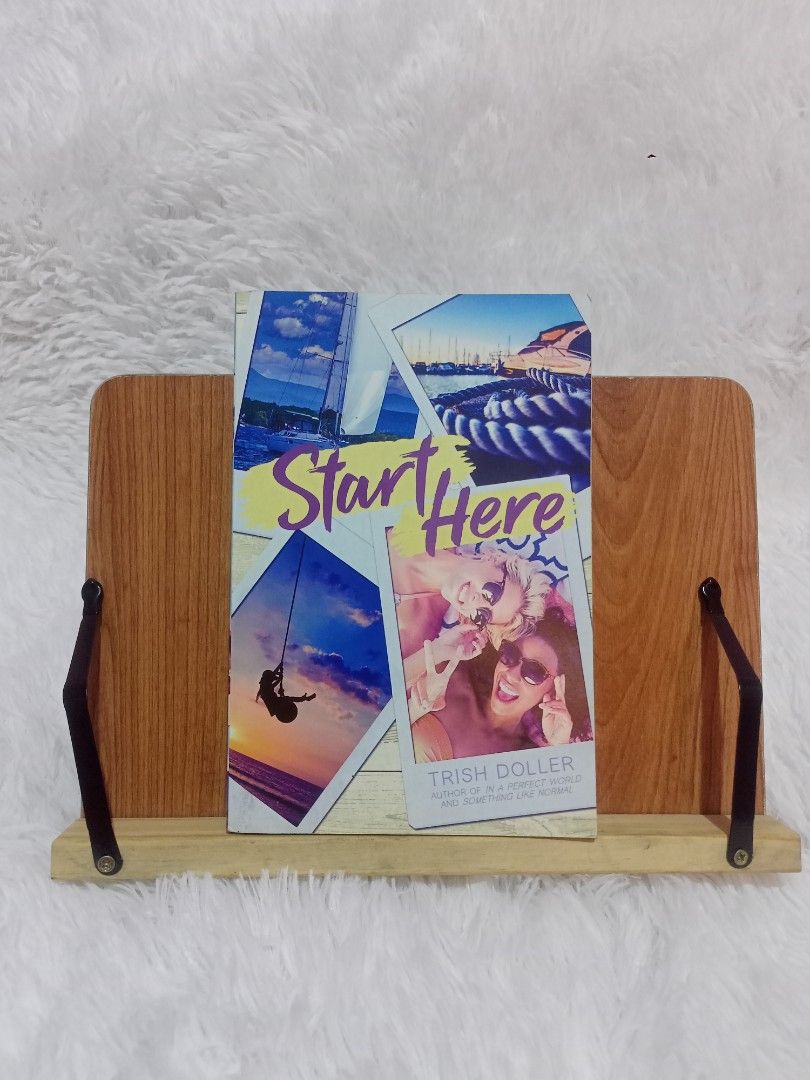 Start Here by Trish Doller YA Fiction Book (Category: Storybooks) located in Santa Maria. Submitted by odetothereader (Listing ID 1469773575, Image 1). Description: - Title & Author: Start Here by Trish Doller - Format: Paperback - Publisher: Simon Pulse - Plot: Two girls sailing from Ohio to Key West - Condition: Clean pages, ready for a new reader - Perfect for: Summer reads and contemporary fiction fans.