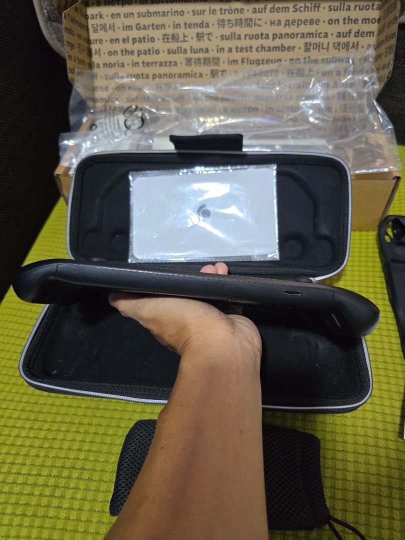 Steamdeck oled 1TB variant (Category: Others) located in Caloocan City. Submitted by jesonvillegas (Listing ID 1469833217, Image 3). Description: 🔥 FOR SALE — STEAM DECK OLED 1TB ANTI GLARE VARIANT WITH RECIEPT AND WARRANTY TILL JAN. 2027 🔥 ━━━━━━━━━━━━━━━━━━━━ 💰 PRICE: 🔥 ₱36,995 FIXED PRICE ━━━━━━━━━━━━━━━━━━━━ 📦 INCLUSIONS: Charger Case pouch box Reciept ━━━━━━━━━━━━━━━━━━━━ ✨ CONDITION: ✅ No issue ✅ Good as new ✅ Ready to use ✅ Plug & Pla