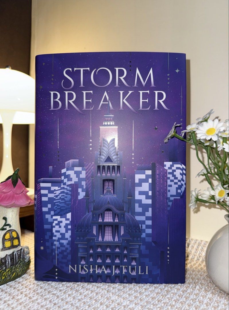 Storm Breaker | Fairyloot Edition (Category: Storybooks) located in Siaton. Submitted by bookish_zyn (Listing ID 1469442368, Image 3). Description: Brand new, sealed Fairyloot Edition of Storm Breaker by Nisha J. Tuli. Hardcover with stunning purple city cover art and matching purple sprayed edges with lightning design..