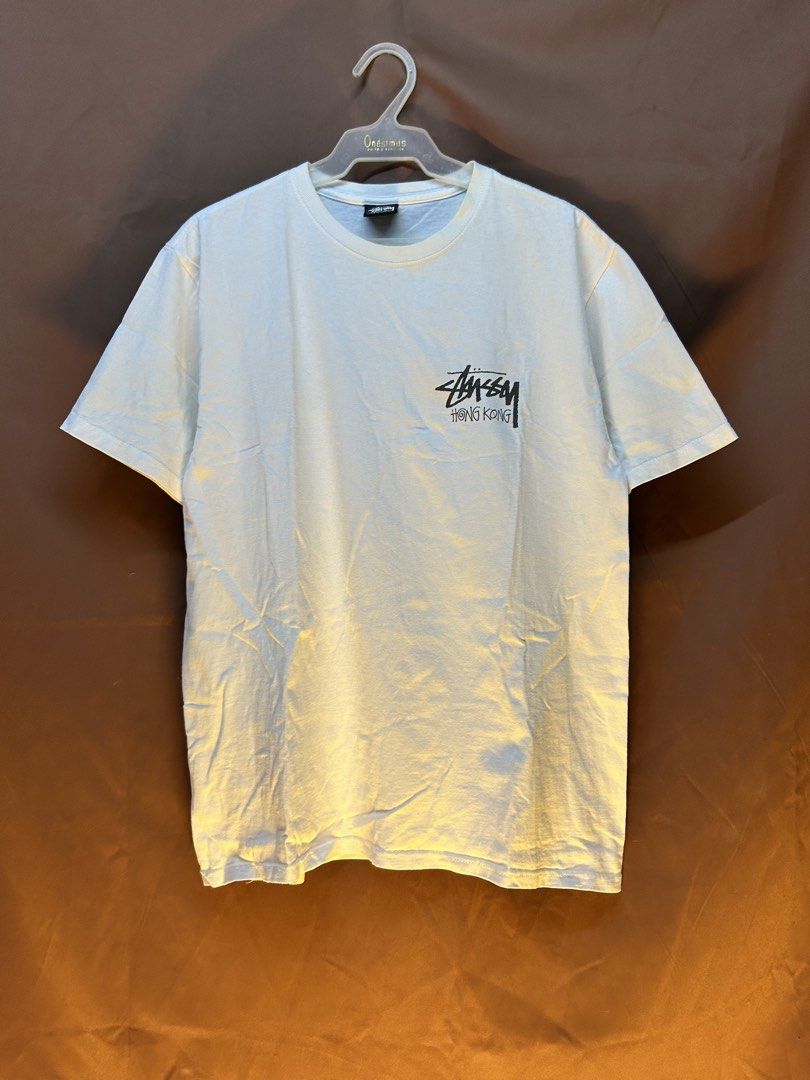 STUSSY HONGKONG CHAPTER TEE (Category: Activewear) located in Bocaue. Submitted by whoopieeee (Listing ID 1469805333, Image 2). Description: Size Length-27 Width-22.