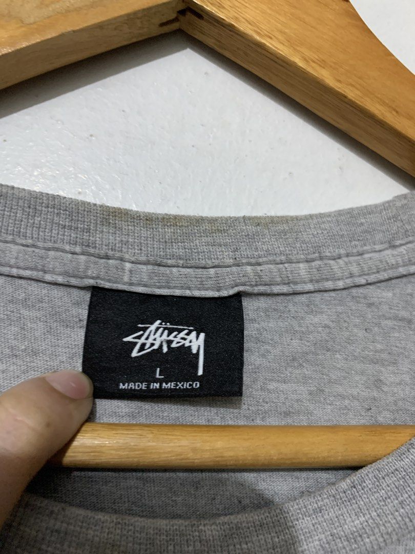 Stussy What’s He got? (Category: Tshirts & Polo Shirts ) located in San Juan City. Submitted by katchur.thirft (Listing ID 1469810463, Image 3). Description: L on tag 22 x 29 Need wash only Still negotiable drop your offer.