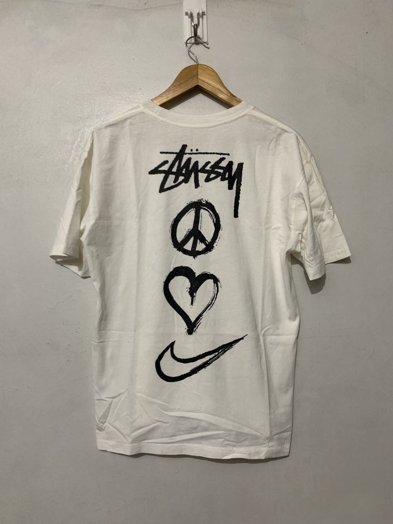 Stussy X Nike (Category: Tshirts & Polo Shirts ) located in San Juan City. Submitted by katchur.thirft (Listing ID 1469806493, Image 2). Description: M on tag 20 x 27-28 Need wash only Still negotiable drop your offer.