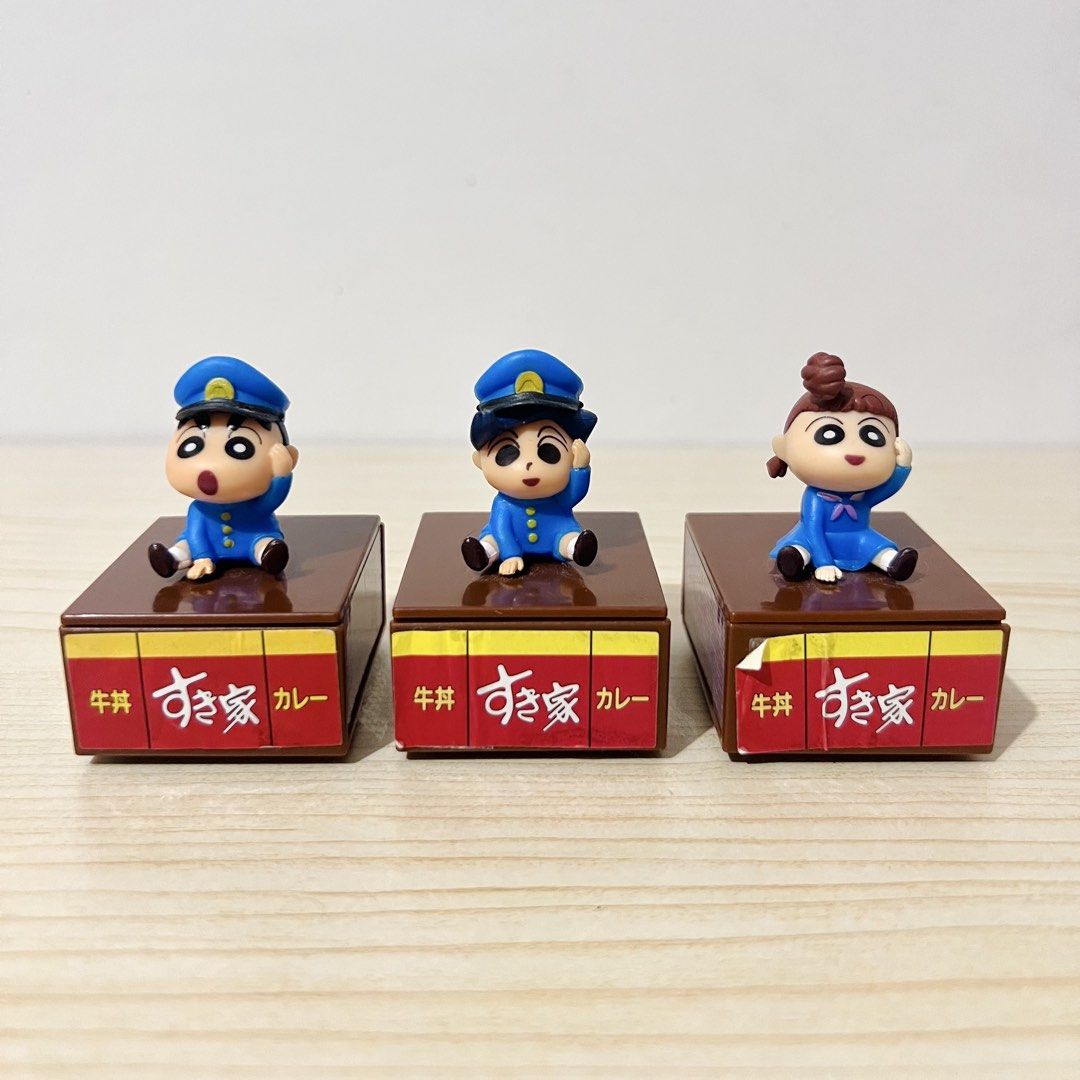 Sukiya Crayon Shin-chan Pull-back 6cm - Php 100 each (Category: Character Goods) located in Davao. Submitted by pandorastoybox (Listing ID 1469928055, Image 1). Description: Sukiya Crayon Shin-chan Pull-back 6cm - Php 100 each.