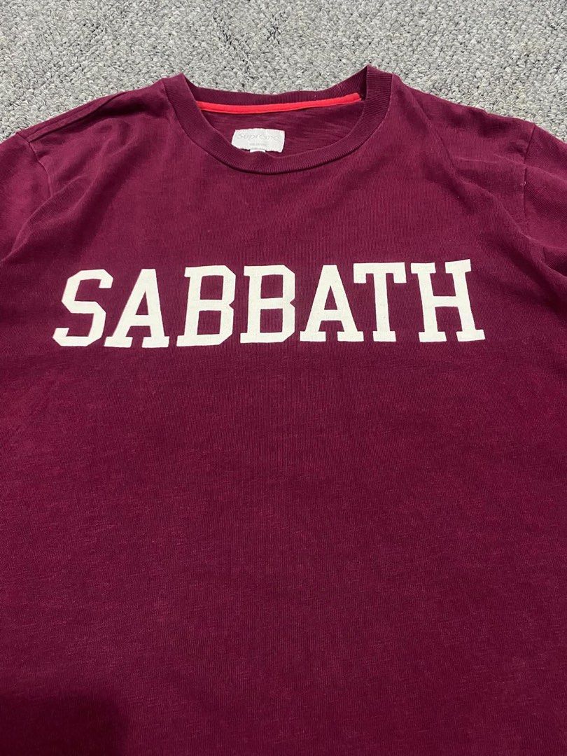 SUPREME FW13 BLACK SABBATH L/S RARE (Category: Tshirts & Polo Shirts ) located in Cebu City. Submitted by gummybearsworld (Listing ID 1469904087, Image 2). Description: Measurements: Width 21” Length 30” Sleeve 27” Cloth condition 9.8/10 Print 10/10 Flaw: the tag on the bottom is faded ( see photo ) Note: color may vary due to lighting.
