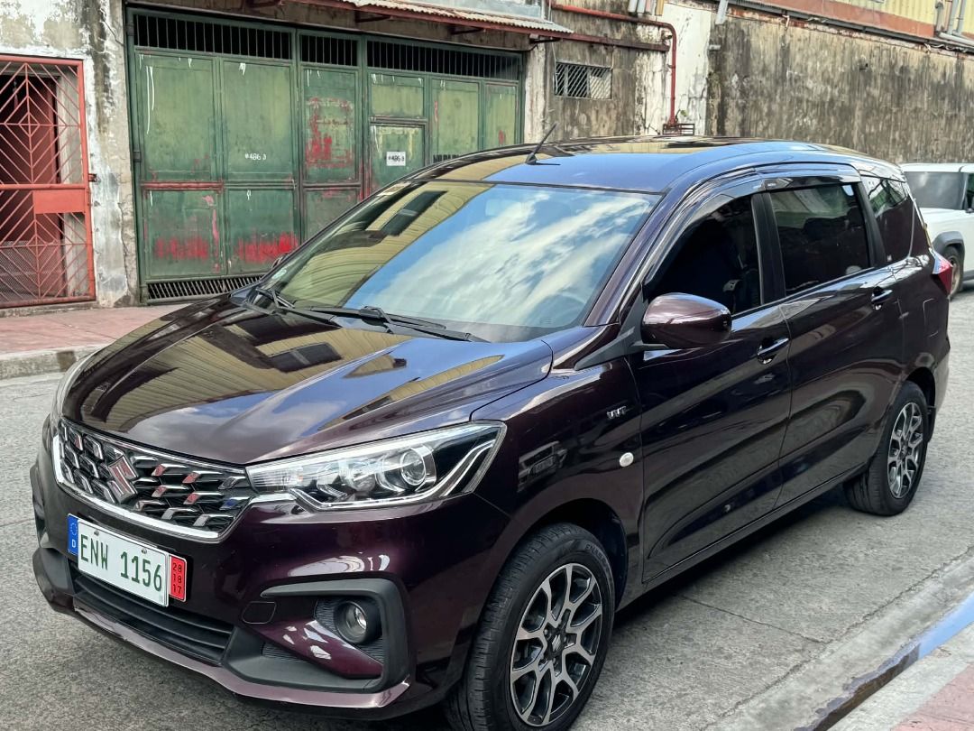 Suzuki Ertiga Hybrid SUV Auto (Category: Used Cars) located in Caloocan City. Submitted by purestorm_c583e7 (Listing ID 1469886778, Image 2). Description: 450k 450k 450k Rush sale Suzuki ertiga hybrid 2023 model Automatic transmission Good running condition Ice cold aircon Complte all original documents Registered First own 4thicks tires Issue - need repair or replaced Alternator / Na FLooringan Marikina city 09561875152.