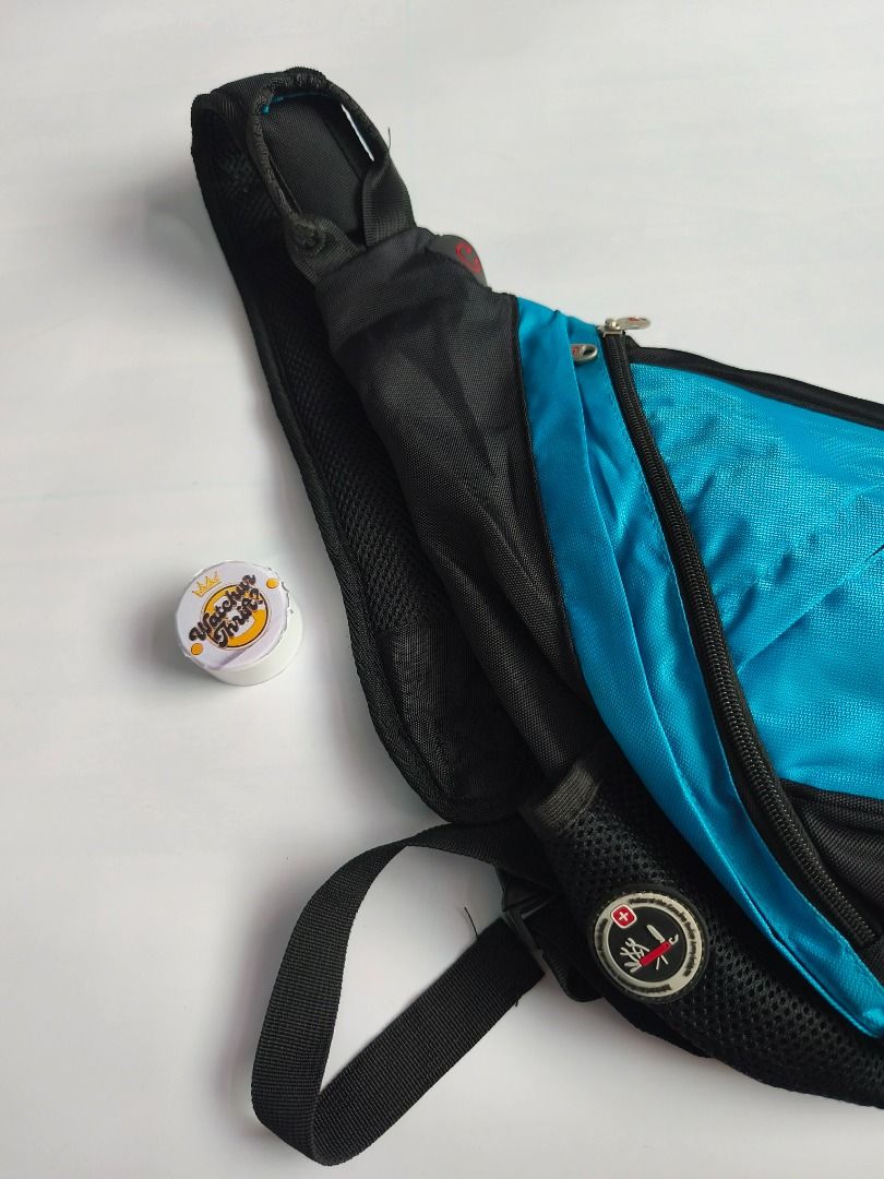 Swiss Gear Sling Backpack (Category: Sling Bags) located in Manapla. Submitted by gentleturtle_3dc683 (Listing ID 1469925101, Image 3). Description: Swiss Gear Sling Backpack 💵 ₱ 449 📏 Size: 10 x 16 🎨 Color Rate: 9.5 /10 or better ✨ Condition: Excellent Pre-loved thrifted item. 💬 Message us for inquiries!.