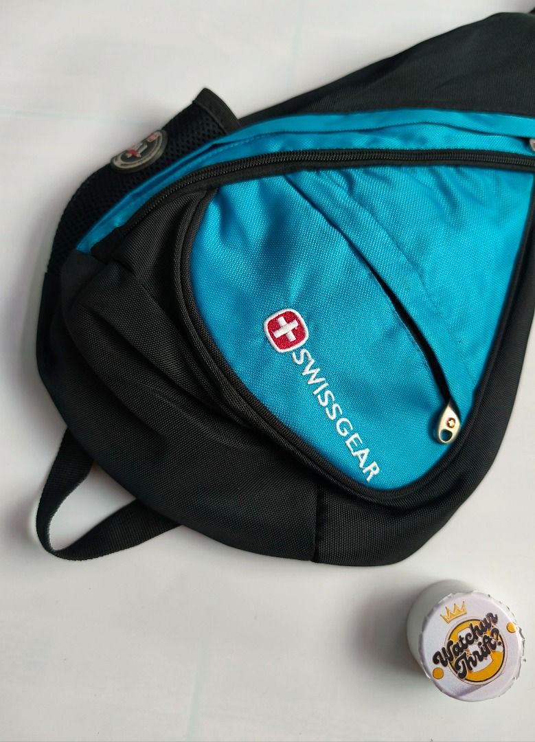 Swiss Gear Sling Backpack (Category: Sling Bags) located in Manapla. Submitted by gentleturtle_3dc683 (Listing ID 1469925101, Image 2). Description: Swiss Gear Sling Backpack 💵 ₱ 449 📏 Size: 10 x 16 🎨 Color Rate: 9.5 /10 or better ✨ Condition: Excellent Pre-loved thrifted item. 💬 Message us for inquiries!.