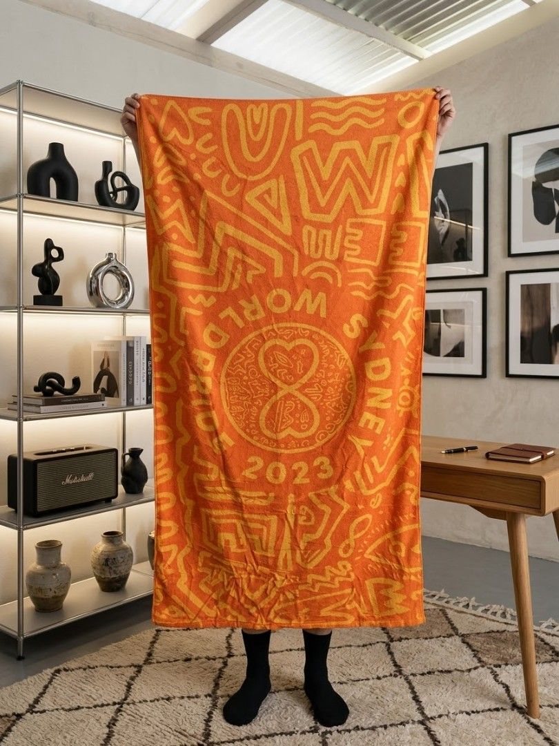 Sydney World Pride Towel (Category: Bedding & Towels) located in Sorsogon. Submitted by priiinz (Listing ID 1469906448, Image 1). Description: 100% pure soft cotton and absorbent Thick and heavy Brandnew.
