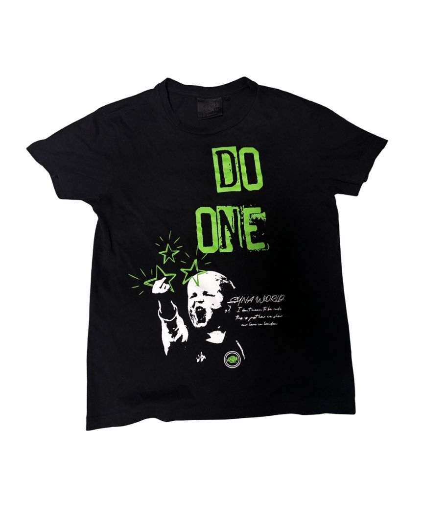 Synaworld Do One Black Green T-Shirt (Category: Tshirts & Polo Shirts ) located in Manila. Submitted by coby001 (Listing ID 1469916274, Image 1). Description: Size: XS (fits M) W: 18 Inch L: 25 Inch.