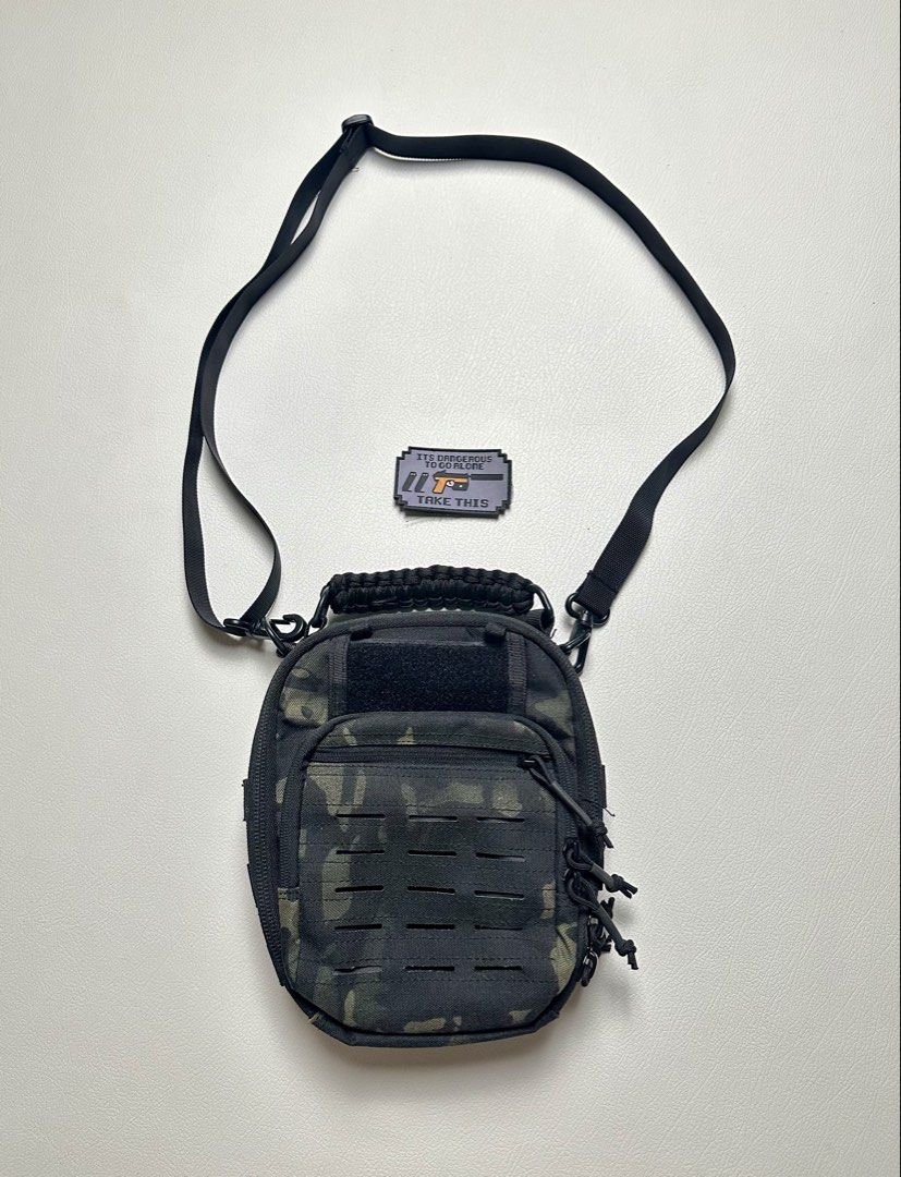TACTICAL CAMOUFLAGE Sling Bag (Category: Sling Bags) located in General Santos City (Dadiangas). Submitted by uragon.apparel (Listing ID 1469886825, Image 3). Description: .