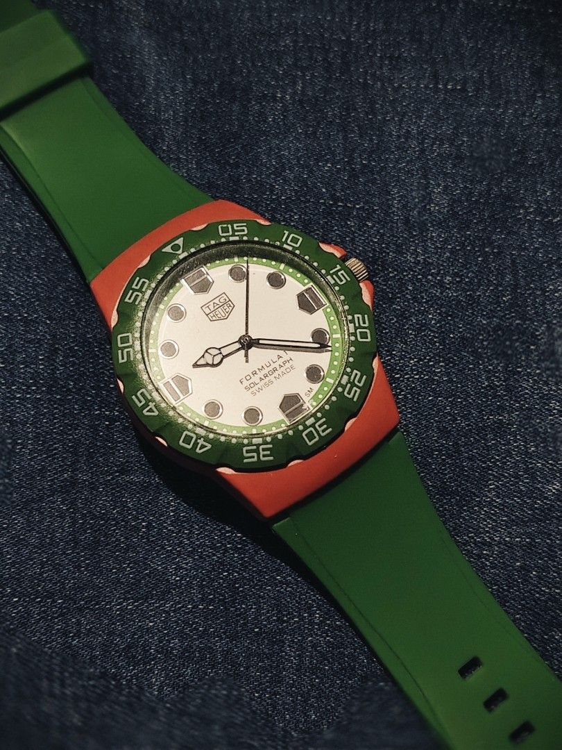 Taghuer (Category: Men's Watches) located in Marikina City. Submitted by duaaaaa (Listing ID 1469914222, Image 1). Description: Taghuer Preloved but still excellent condition.