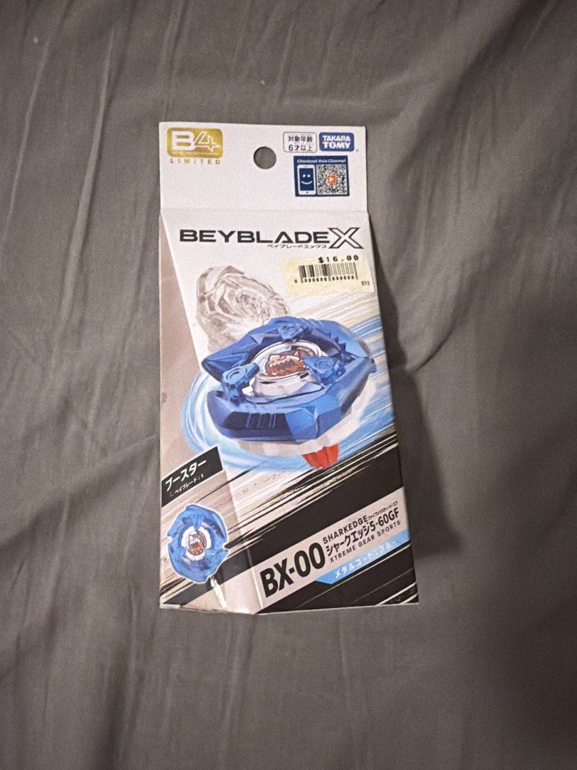 Takara Tomy Beyblade X BX-00 Shark Edge 5-60GF, Toys & Collectibles ...