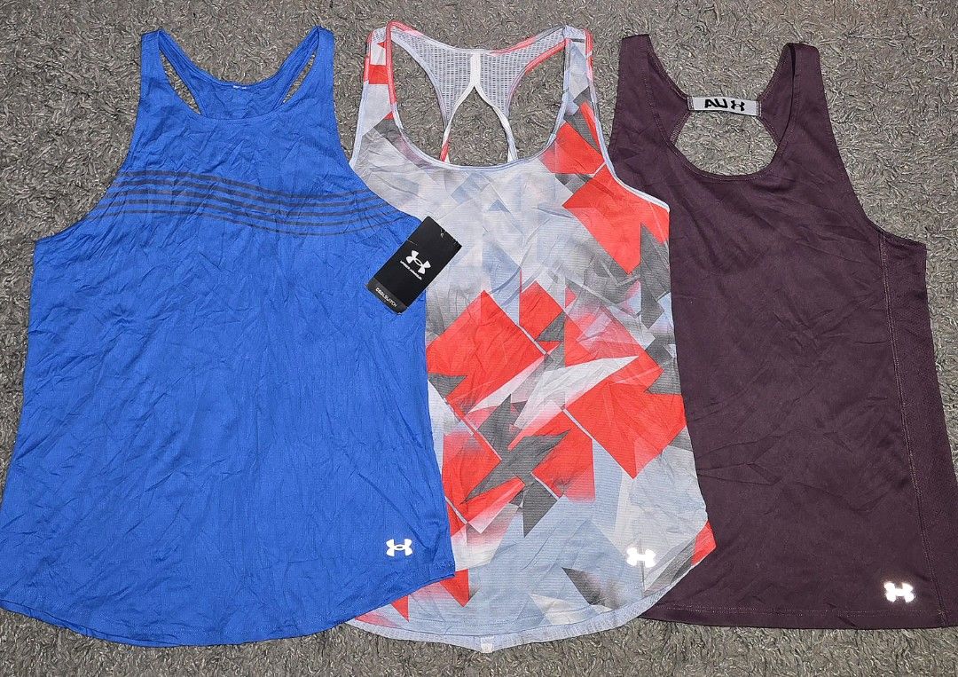 Take All Womens Singlet (Category: Activewear) located in Davao. Submitted by johnlord28thriftco (Listing ID 1469916359, Image 1). Description: U A Wmns Singlet/Tank All Medium excellent.