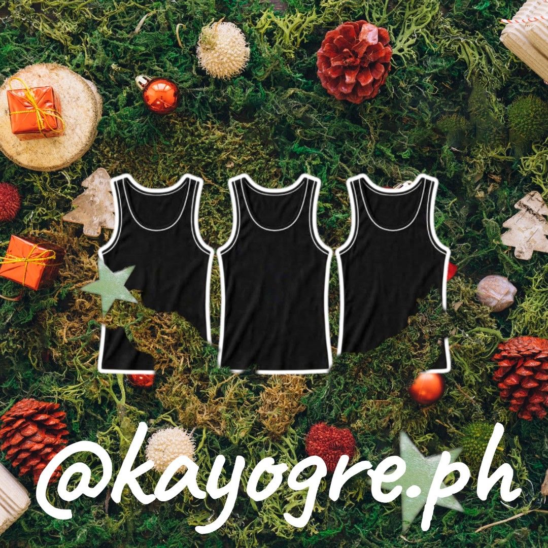 Tank Top Bundle 3pcs Black White Free Size | Sando Bundle (Category: Tshirts & Polo Shirts ) located in Makati City. Submitted by kayogre.ph (Listing ID 1469771701, Image 1). Description: TAYO PO, PINAKA-LOWEST AT THE MARKET! 💯 If natataasan po kayo sa PRESYO ko. Open po ang "MAKE OFFER" button ko. Kayo po mag-dedecide, ng PRESYO niyo. MABILISAN lang po ako magbenta. (all items, are sale on rush! 💨) 🚛 FAST & FREE SHIPPING on most items! ‡ DISC