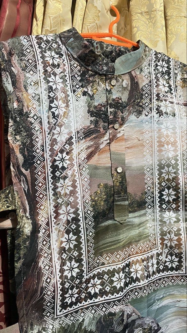 TCPF basics Modern Barong Tagalog (Category: Luxury Apparel) located in Makati City. Submitted by tonyalavaro (Listing ID 1469926025, Image 2). Description: TCPF basics Modern Barong Tagalog.