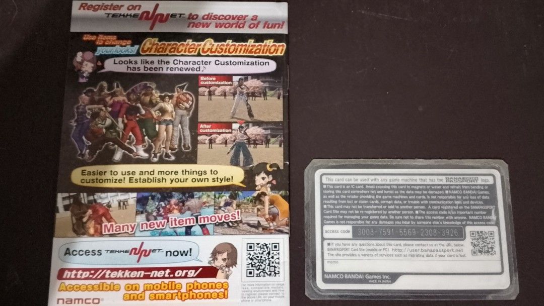Tekken Tag Tournament 2 (Category: Raw Singles) located in Cavite. Submitted by emilgarcia09 (Listing ID 1469910223, Image 2). Description: Selling as Set (Card and Beginner's Guide) .