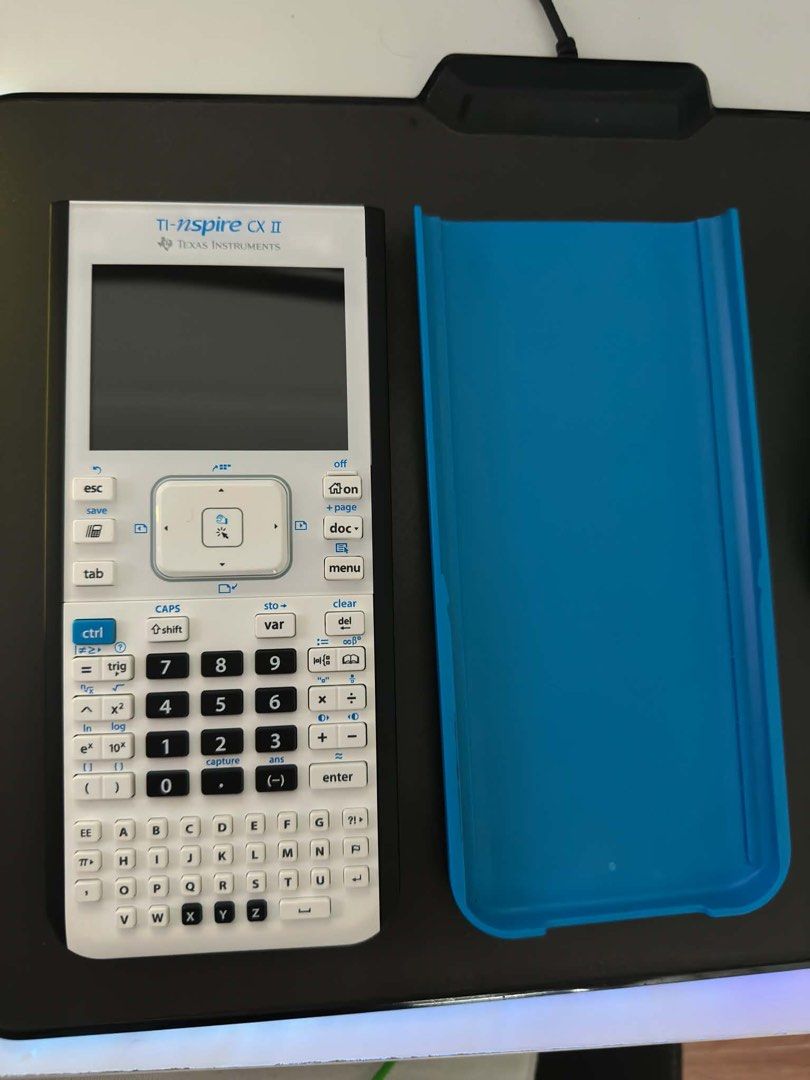 Texas Instruments TI-nspire CX II Graphing Calculator (Category: Office & Business Technology) located in Manila. Submitted by waki04 (Listing ID 1469844601, Image 2). Description: Inclusions: Charging cable No box Negotiable Seldom used bought online 2023 Can do Meet Ups: Taft or Meycauayan City Shipping Available SF will be shouldered by buyer.