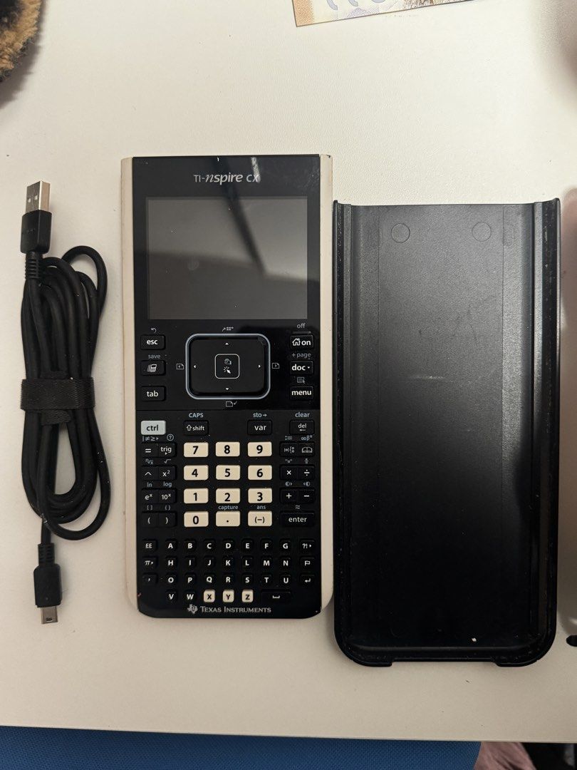 Texas Instruments TI-Nspire CX Graphing Calculator with charger, 電腦＆科技 ...