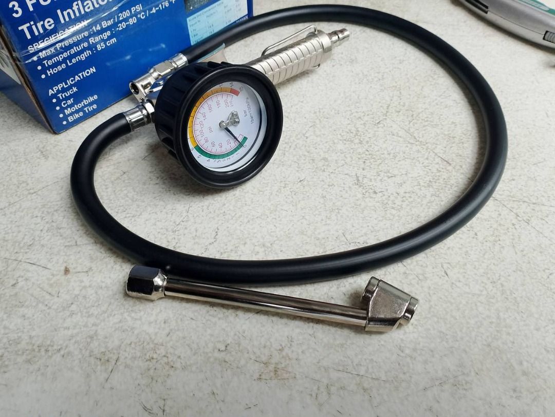 THB Tire Inflator Specs: With 36” hose Model: B24A (Category: Everything Else Others) located in Manila. Submitted by joeyroque09 (Listing ID 1469780834, Image 2). Description: THB Tire Inflator Specs: With 36” hose Model: B24A.