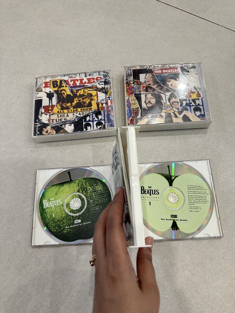 The Beatles Anthology 1, 2, and 3 CD Set (Category: CDs & DVDs) located in Marikina City. Submitted by faithdbernaldez (Listing ID 1469839764, Image 3). Description: The Beatles Anthology 1, 2, and 3 - CD set selling all 3 for 1,200. just bought these last August but wala na kami car na may cd player 😭 📍Marikina/Antipolo 💳 MariBank, GoTyme, BPI, BDO 📦 j&t / lalamove for same day delivery (sf c/o buyer) can do meetups around Ayala Marikina Arv