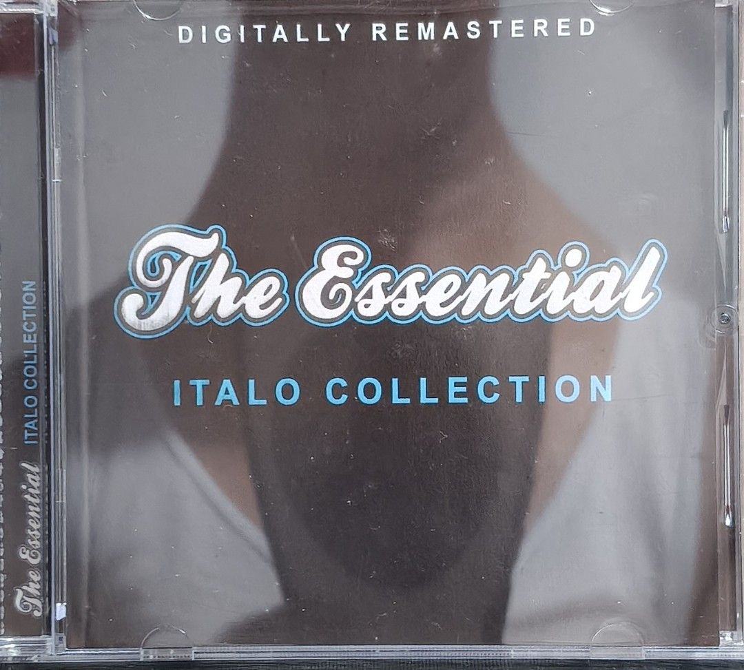 The Essential Italo Collection CD (Category: CDs & DVDs) located in Manila. Submitted by ruelcabrer77078 (Listing ID 1469925541, Image 1). Description: - Genre: Classic 80s Italo Disco - Tracklist: 18 hits including Clap Your Hands, Tarzan Boy, and Holiday Rap - Release: Galaxy Records, 2011 - Condition: Disc and case play fine, standard jewel case with full back inlay - Perfect for retro music fans and collectors!.