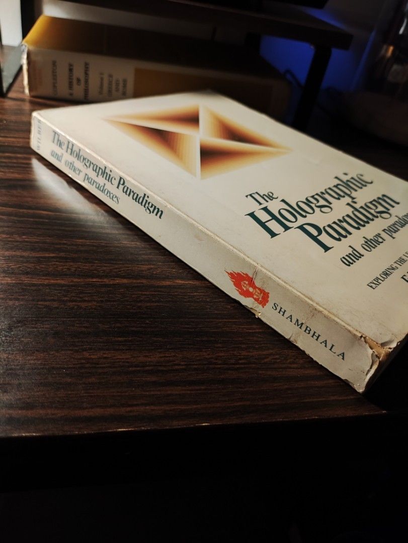 The Holographic Paradigm edited by Ken Wilber (Category: Storybooks) located in Quezon City. Submitted by noeviator (Listing ID 1469930236, Image 3). Description: The Holographic Paradigm and Other Paradoxes Edited by Ken Wilber Shambhala Publications MOP: Gcash, physical MOD: LBC, Lalamove, meetup in or around South Triangle, QC Dm for more info/pics.