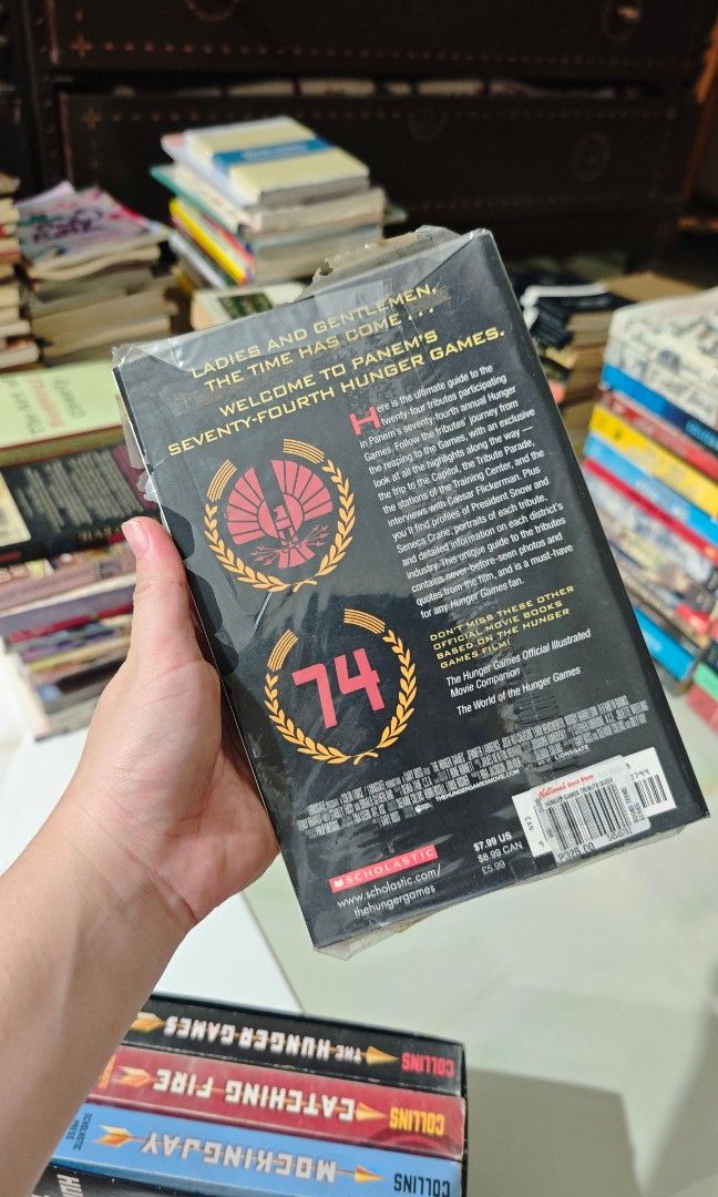 The Hunger Games Tribute Guide (Category: Storybooks) located in Cabanatuan. Submitted by paogel21 (Listing ID 1469877160, Image 2). Description: The Hunger Games Tribute Guide Sealed Bought at National Book Store MOP - Gcash, Bank Transfer.