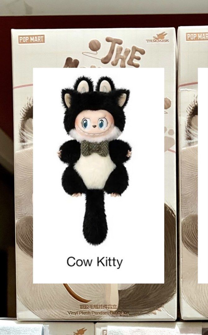 The Monster Cat Mode On (Cow Kitty) (Category: Plushies & Soft Toys) located in Taguig. Submitted by its_bella (Listing ID 1469833238, Image 1). Description: 𐙚 ₊˚✧ WTS / LFB ✧˚₊ The Monster Cat Mode On Series 🐱 ♡ Calico Kitty — ₱1,350 ♡ Strawberry Kitty — ₱1,350 ♡ Persian Kitty — ₱1,250 ♡ Leopard Kitty — ₱1,250 (Via Pop Now!) ♡ Cow Cat — ₱1,150 (Via Pop Now!) 📍 Location: Taguig 💳 MOP: MariBank | GoTyme 📦 MOD: Lalamove | Grab | J&T .
