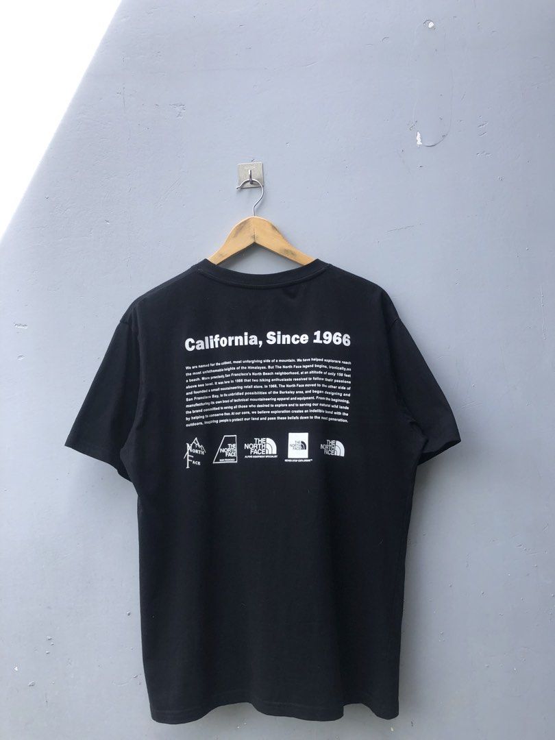 The North Face History Tee JAPAN (Category: Tshirts & Polo Shirts ) located in Manila. Submitted by archivez (Listing ID 1469805815, Image 1). Description: Tnf history tee Asnew no issues itim na itim pa soft cotton sobrang presko suotin XL 22 width 28 Length japan released ganda ng backhit 850+sf only!.