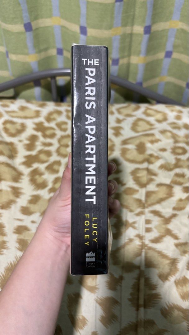 The Paris Apartment by Lucy Foley (Category: Storybooks) located in Makati City. Submitted by stefaniehaven (Listing ID 1469787986, Image 3). Description: The Paris Apartment by Lucy Foley ₱200 - preloved - with tanning and creases, no foxing - RFS: Decluttering - MOP: GCash or Maribank.
