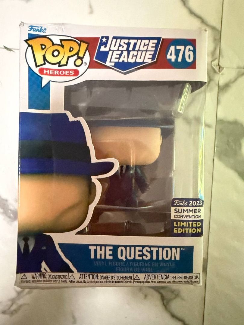 The Question Funko (Category: Vintage Collectibles) located in Caloocan City. Submitted by silentdragon_931b8a (Listing ID 1469824829, Image 1). Description: .