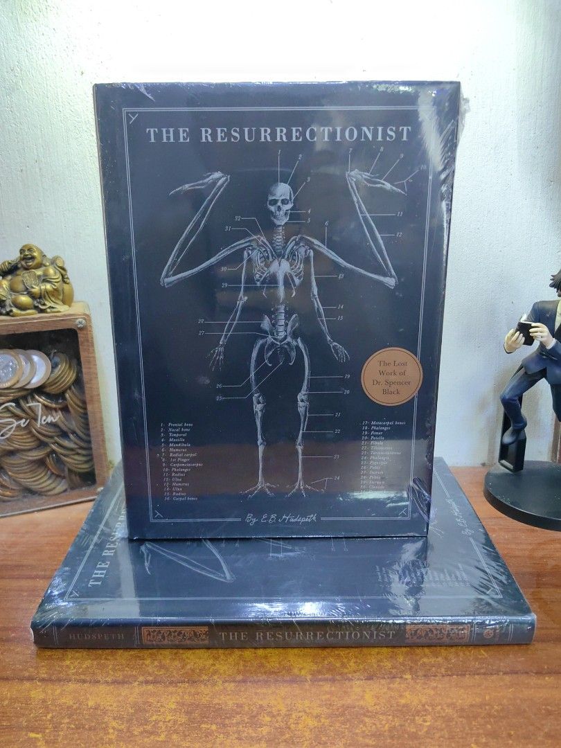 The Resurrectionist (Category: Everything Else Others) located in Tarlac. Submitted by chapterse7en (Listing ID 1469807853, Image 1). Description: IMPORTANT: Serious buyers only❗ Hassle to to transact with, lowballers, and unresponsive buyers who ghost the chat will be automatically BLOCKED Brandnew Large Hardcover Fullybooked Price is 1,550 2 copies available Mode of Payment : Gcash, Maya or Gotyme or Security Bank Mode of Delivery : J&T Locatio