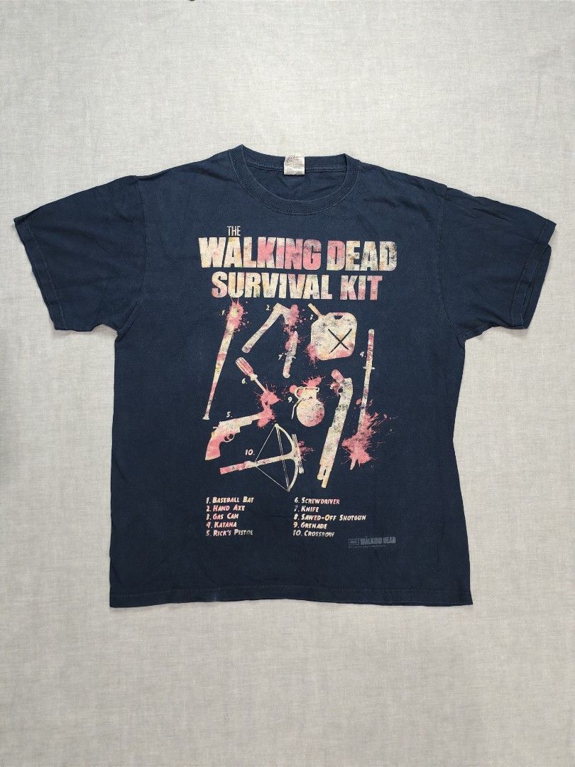 The walking dead FOTL tshirt (Category: Tshirts & Polo Shirts ) located in Baguio. Submitted by used_clothing2600 (Listing ID 1469780263, Image 1). Description: 2013 The walking dead FOTL tshirt size large verygood condition width 22.5 length 28 P 750.
