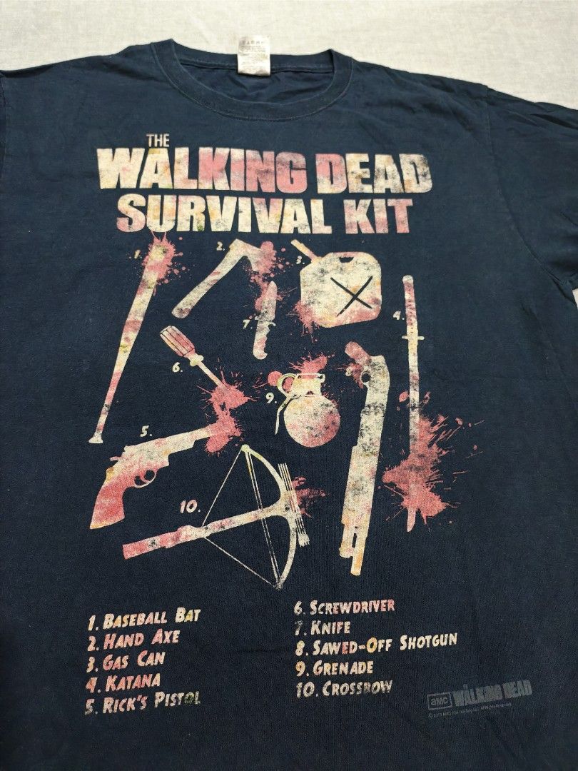 The walking dead FOTL tshirt (Category: Tshirts & Polo Shirts ) located in Baguio. Submitted by used_clothing2600 (Listing ID 1469780263, Image 3). Description: 2013 The walking dead FOTL tshirt size large verygood condition width 22.5 length 28 P 750.