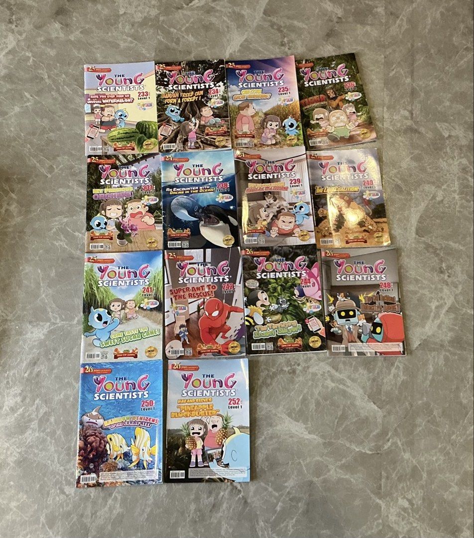 The Young Scientists Level 1 Science Magazines Bundle, Hobbies