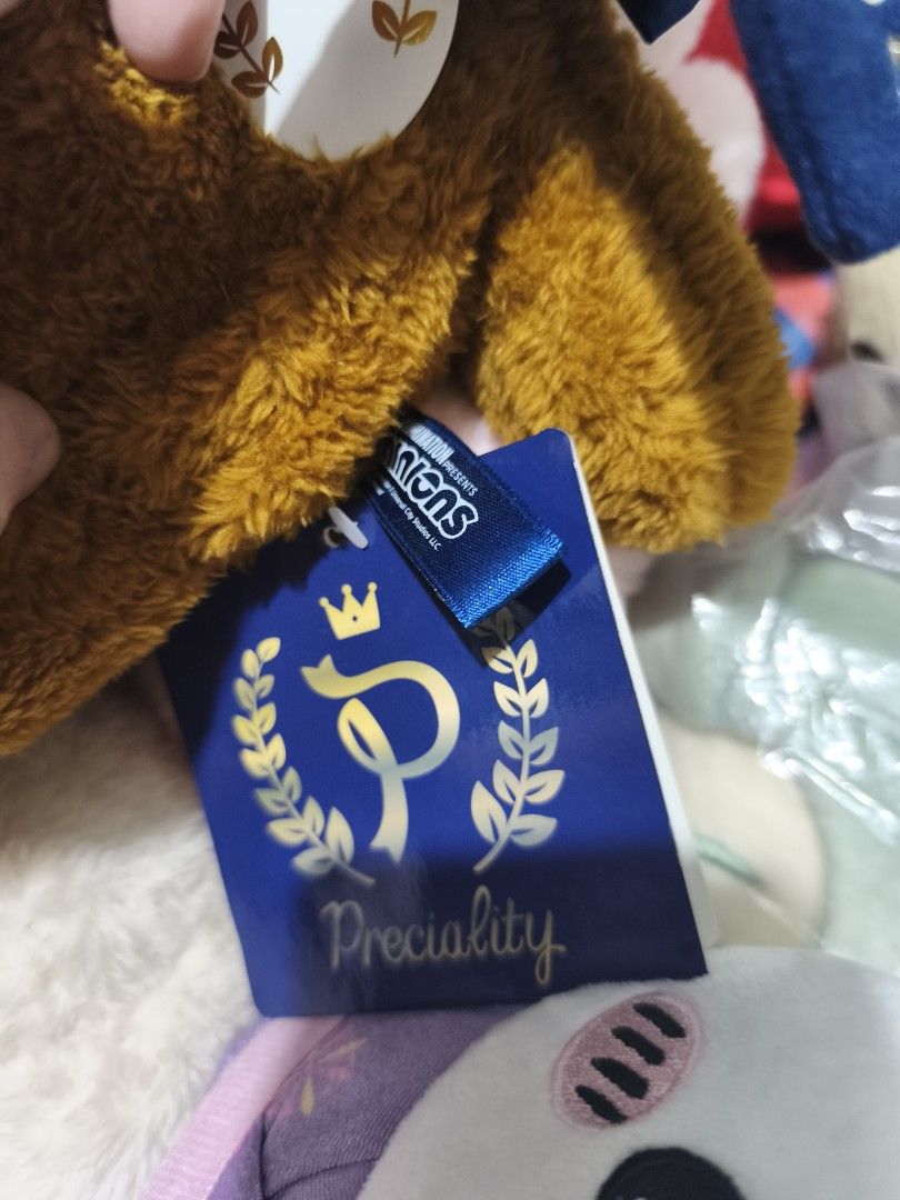 Tim the bear (Category: Plushies & Soft Toys) located in Iloilo. Submitted by geselalpan30231 (Listing ID 1469925115, Image 2). Description: the teddy bear owned by Bob from Illumination's Minions, from the Sega Preciality Special line exclusive to Japan..