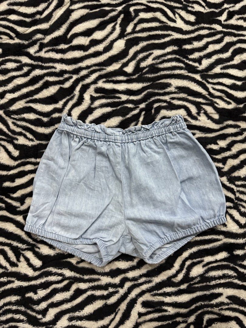 Tiny button shorts blue (Category: Babies & Kids Fashion) located in Klang. Submitted by nrzfzz (Listing ID 1469920570, Image 1). Description: Tiny button shorts Size:0-6 months.