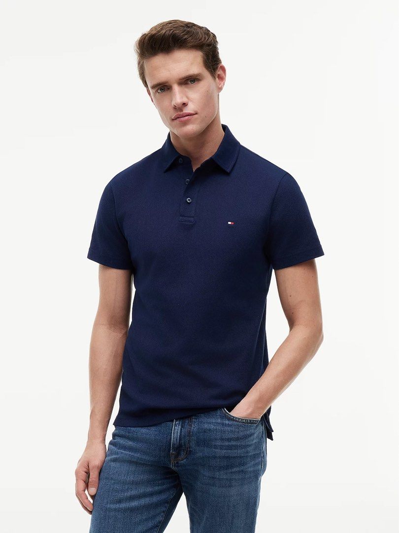 Tommy Hilfiger Classic Embroid Logo Polo (Category: Tshirts & Polo Shirts ) located in Manila. Submitted by whowearsstreetwear (Listing ID 1469920335, Image 2). Description: Tommy Hilfiger Classic Embroid Polo (Authentic) - Size: Medium on tag (measurements in inches) W - 19 L - 26 Condition: As New Flaw/s: none + shipping fee Location: Manila (Near UST).