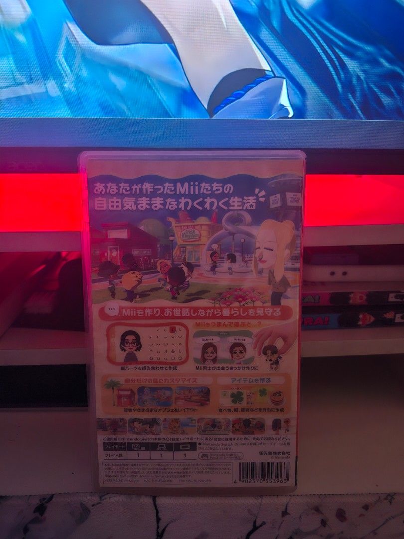 Tomodachi Life Nintendo Switch Game (Category: Nintendo) located in Dasmarinas. Submitted by se4nthony (Listing ID 1469811935, Image 3). Description: - Game: Tomodachi Life - Platform: Nintendo Switch - Condition: Opened, cartridge in excellent working condition - Inclusions: Original case included - Ideal addition to your Switch library RFS: Di na nilalaro (need din ng funds) Perfect for Christmas Gift.