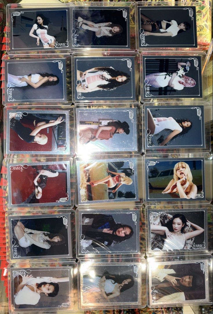 Topps Chrome Jennie, Toys & Collectibles, Fan Merchandise, K-Wave ...
