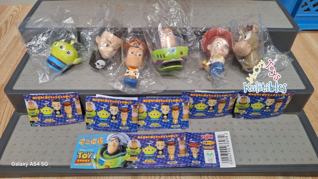 Toy Story Yujin (Category: Figurines & Statues) located in San Fernando. Submitted by kewlitibles (Listing ID 1469922269, Image 1). Description: 1,500 YUJIN TOY STORY FULL SET 6/6 [SEALED] - wala na kayo hahanapin from the set, hindi na kayo mahihirapan paisa-isa at magbuo 👌 🏠 LOCATION: Angeles City, Pampanga 💸 MOP: Bank Transfer/GCASH 🛺 MOD: J&T/LBC Drop & Go (Branch Nearest Your Address Pick-Up ONLY).