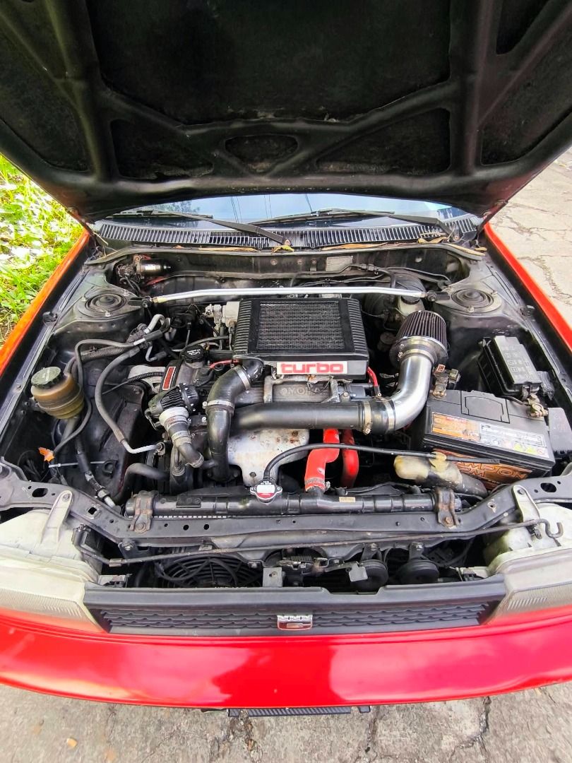 Toyota Corolla Small Body Manual (Category: Used Cars) located in Baguio. Submitted by joseph.kitma (Listing ID 1469879370, Image 1). Description: - 3rd Gen 4E-FTE 1.3 Turbo - HKS Blow-Off Valve & GReddy Turbo Gauge - Legit Carbon-Fiber Hood with Starlet Scoop - Lowering Springs & Strut Bar - Power Steering & Short Shift - Cold A/C - R15 Banana Mags & Achilles Tires - JDM Rear Bumper, Door Handles & Moldings - Sprinter Front Bumper - New Distribu