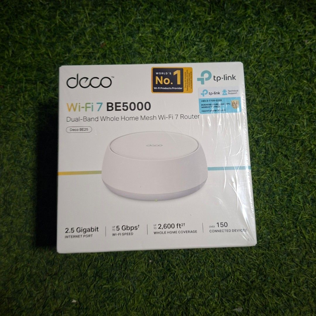 Tp link be25 be5000 mesh wifi 7 router deco (Category: Craft Supplies & Tools) located in Manila. Submitted by d_real_deal (Listing ID 1469825436, Image 2). Description: .