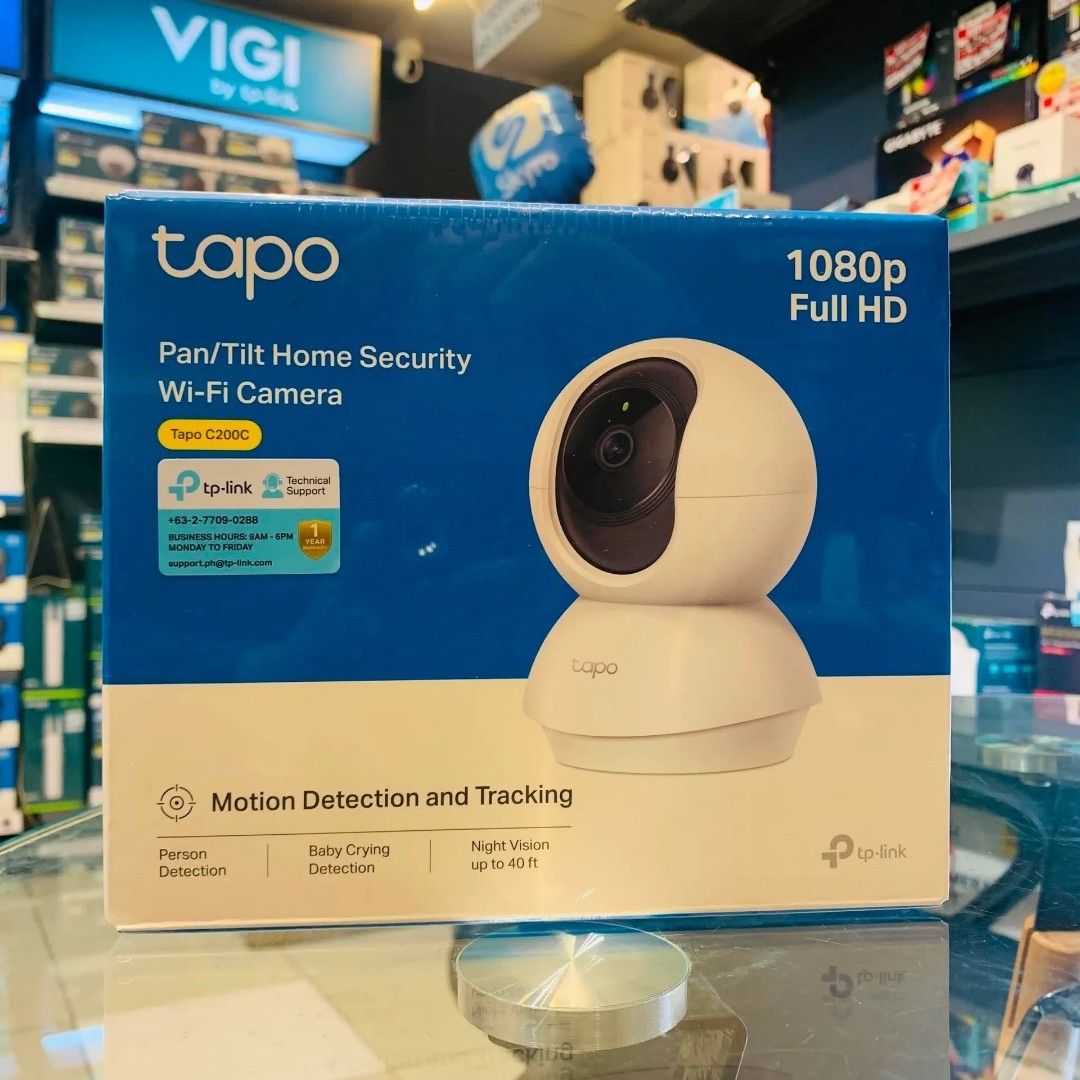 TP-Link Tapo C200, C200C C210 Wifi Camera (Category: Security Systems & CCTV Cameras) located in Pasay City. Submitted by gogadgetswithjaja (Listing ID 1469906215, Image 2). Description: Available Model: TP-Link Tapo C200 360° 1080P Pan/Tilt Home Security Wi-Fi Camera | WiFi Camera @1,364 TP-Link Tapo C200C 1080P Full HD Pan Tilt Home Security WiFi Camera @1,357 TP-Link Tapo C210 Pan/Tilt Home Security Wi-Fi Camera @1,444 🔎Please visit brands of