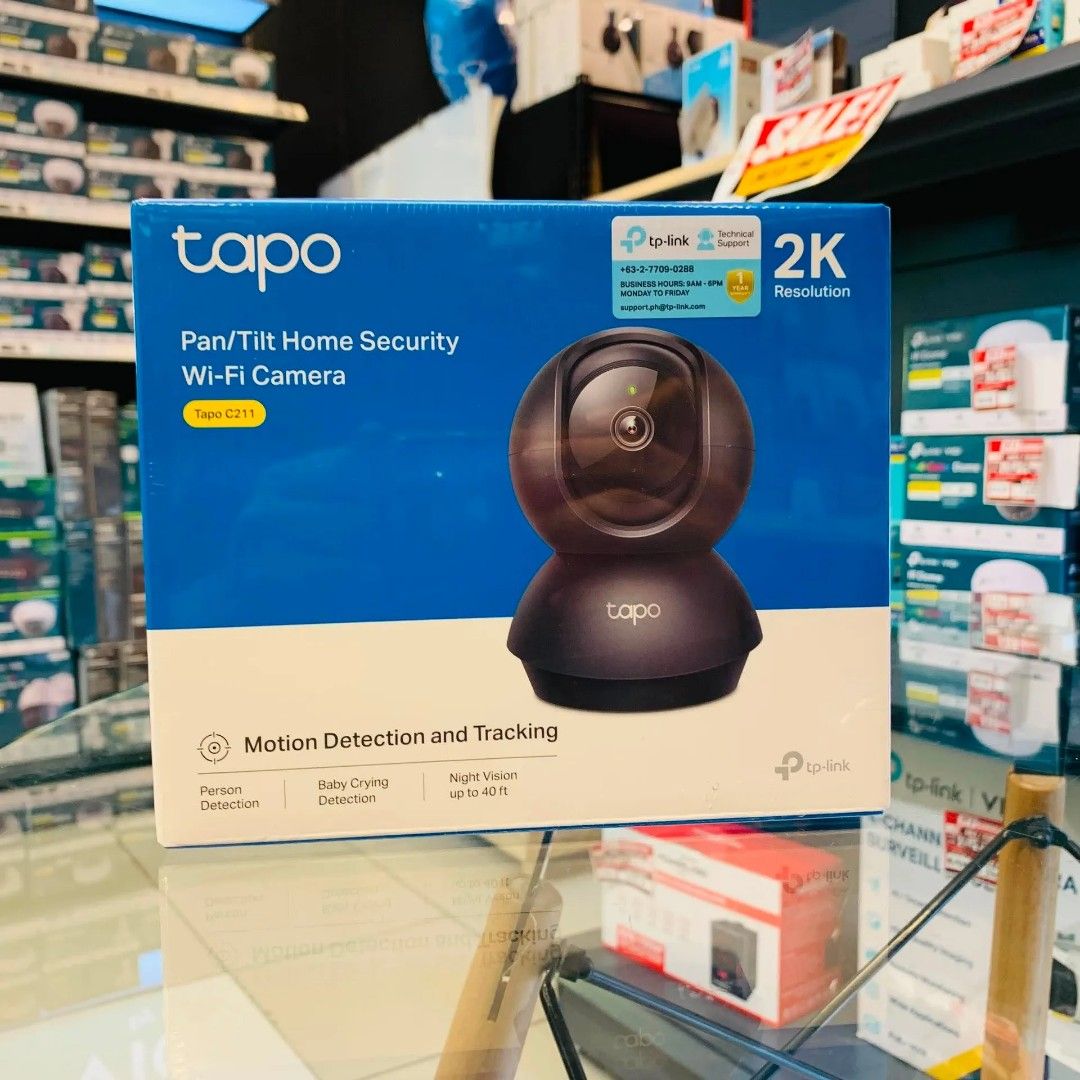 TP-Link Tapo C201 & C211 Wifi Camera Black (Category: Security Systems & CCTV Cameras) located in Pasay City. Submitted by gogadgetswithjaja (Listing ID 1469906955, Image 2). Description: TP-Link Tapo C201 1080p Full HD Pan/tilt Home Security WiFi Camera Black @1,415 TP-Link Tapo C211 360° 2K Pan/Tilt Home Security Wi-Fi Camera | WiFi Camera Black @1,409 🔎Please visit brands official website for more details of products specs and features. ❗️Pri