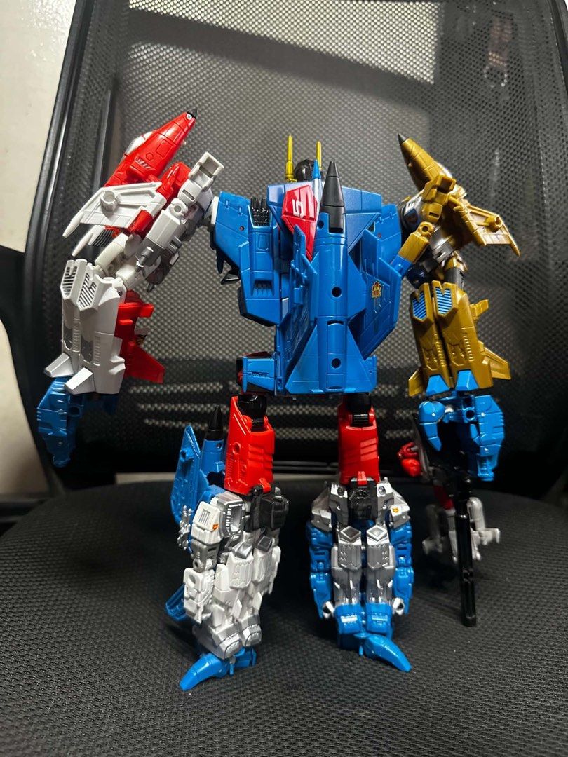 Transformers Generations Combiner Wars Superion Aerialbot Figure Set (Category: Action & Battle Toys) located in Manila. Submitted by CornerStore (Listing ID 1469838503, Image 2). Description: Combiner Wars: Superion G2 Colors - Condition: Lightly Played, No box .