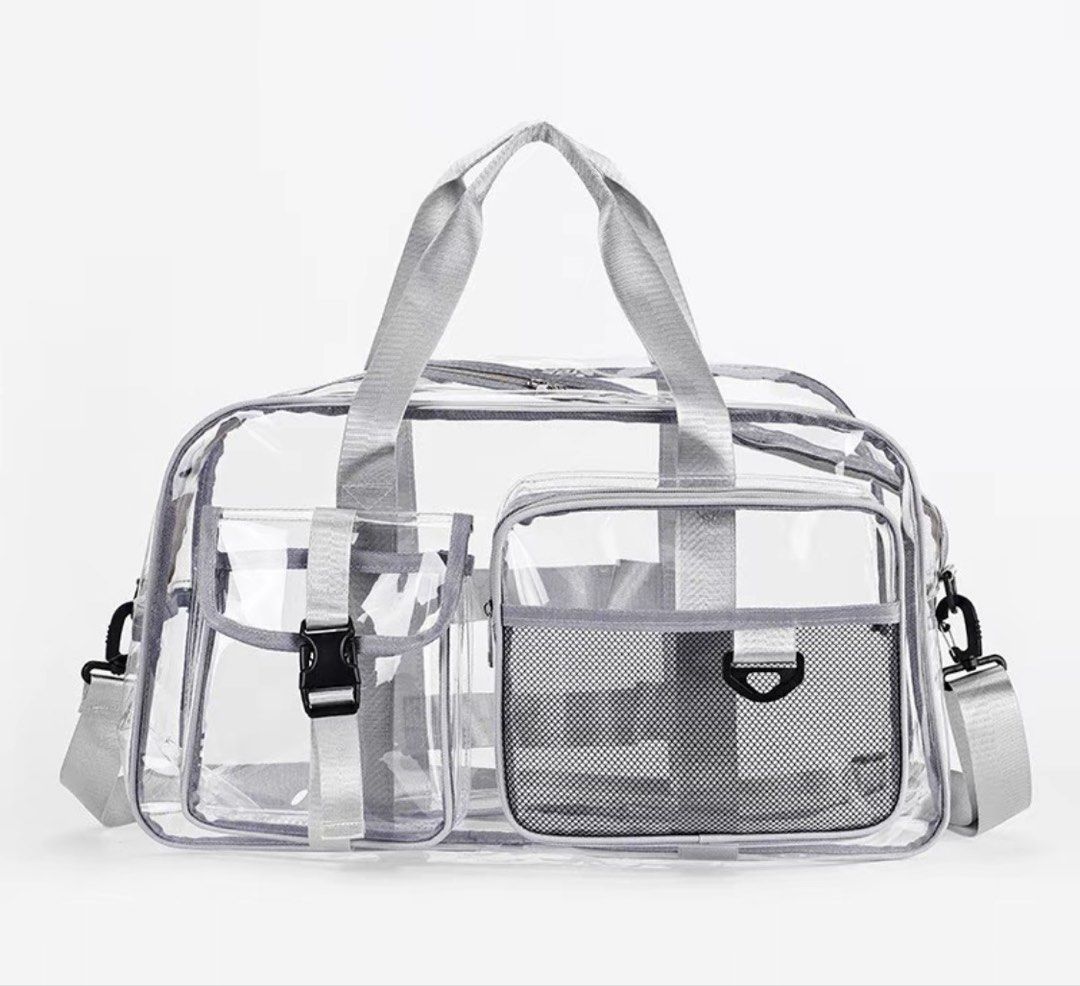 Transparent shoulder bag (Category: Shoulder Bags) located in Manila. Submitted by vintageaccessories (Listing ID 1469927080, Image 1). Description: .